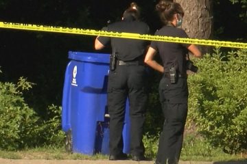 newborn abandoned in the trash